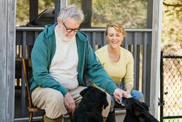 Projet d'accueil de jour pour personnes agées et médiation animale